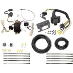 Trailer Hitch 7 Way RV Wiring Kit For 02-06 Toyota Camry Plug Prong Pin Brake Control Ready