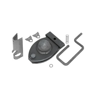 20K Gooseneck Trailer Coupler Repair Kit, Locking Pin Assembly, Locking Pin Cover and Labels