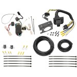 Trailer Hitch 7 Way RV Wiring Kit For 03-06 Mitsubishi Outlander Plug Prong Pin Brake Control Ready