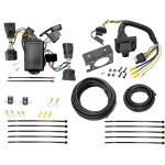 Trailer Hitch 7 Way RV Wiring Kit For 06-10 Jeep Commander Plug Prong Pin Brake Control Ready