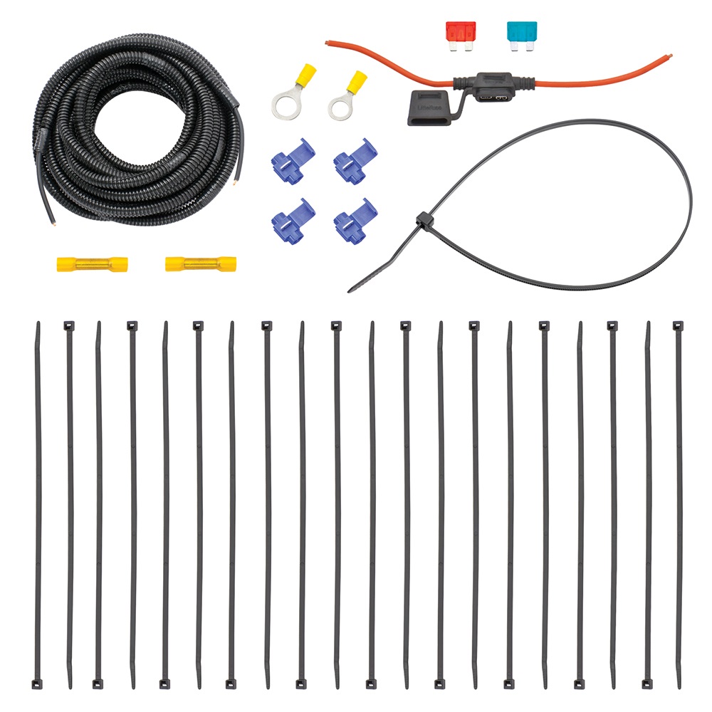 Wiring Kit for Installing #119146, #119147, #119176, #119177, #119179, #119180, #119190, #119192 ModuLitePower Modules, Includes 20 ft. Undercar Wire, Fuse w/Holder and Attaching Terminals