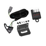 Trailer Wiring and Bracket w/ Light Tester For 01-02 Toyota Sequoia Plug & Play 4-Flat Harness