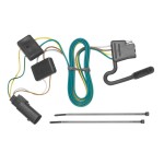 Trailer Wiring and Bracket w/ Light Tester For 08-12 Ford Escape 08-11 Mazda Tribute Mariner Plug & Play 4-Flat Harness