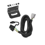 Trailer Wiring and Bracket For 10-21 Lexus RX350 18-21 RX350L 10-21 RX450h w/Factory Tow Pkg. Plug & Play 4-Flat Harness