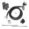 Complete Tow Package For 15-20 Ford F-150 w/ 7-Way RV Wiring Harness Kit 2" Ball and Mount Bracket 2" Receiver