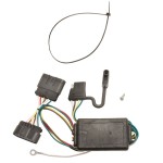 Trailer Wiring and Bracket For 04-12 Chevy Colorado GMC Canyon 06-08 Isuzu i-280 i-290 i-350 i-370 Plug & Play 4-Flat Harness