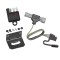 Trailer Wiring and Bracket and Light Tester For 87-96 Ford F-150 F-250 F-350 (1997 Heavy Duty) 4-Flat Harness Plug Play