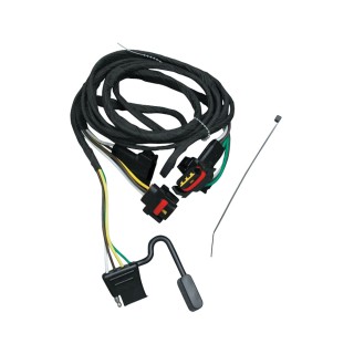 Trailer Wiring Harness Kit For 91-95 Chrysler Town Country Dodge Caravan Grand Caravan Plymouth Grand Voyager 03-10 Dakota 06-09 Mitsubishi Raider 2011 Ram Dakota