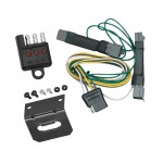 Trailer Wiring and Bracket w/ Light Tester For 92-97 Ford Crown Victoria Mercury Grand Marquis 94-04 Ford Mustang Except Cobra SVT Plug & Play 4-Flat Harness