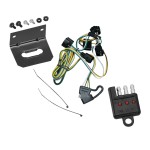 Trailer Wiring and Bracket and Light Tester For 95-03 Dakota 95-02 Dodge Ram 1500 2500 3500 4000 4-Flat Harness Plug Play