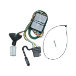 Trailer Wiring and Bracket w/ Light Tester For 96-99 Acura SLX 92-02 Isuzu Trooper Plug & Play 4-Flat Harness