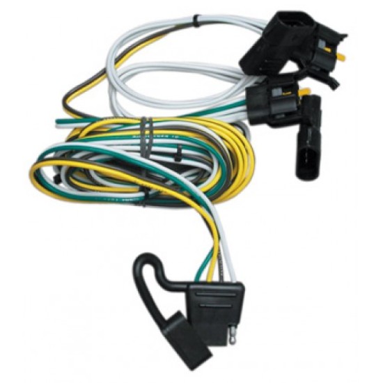 Trailer Wiring Harness Kit For 00-03 Ford Ranger 95-02 Van 97-03 F-150 Expedition 01-03 Explorer Lincoln Navigator Plug & Play