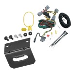 Trailer Wiring and Bracket For 94-98 Jeep Grand Cherokee ZJ Plug & Play 4-Flat Harness