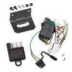 Trailer Wiring and Bracket w/ Light Tester For 97-03 Infiniti QX4 98-01 Nissan Altima 96-04 Pathfinder Plug & Play 4-Flat Harness