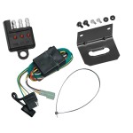 Trailer Wiring and Bracket w/ Light Tester For 98-04 Chevy Tracker 96-97 GEO Tracker 99-05 Suzuki Grand Vitara 89-98 Sidekick 99-04 Vitara 02-06 XL-7 Plug & Play 4-Flat Harness