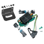 Trailer Wiring and Bracket For 00-02 Chevy Express GMC Savana 1500 2500 3500 Plug & Play 4-Flat Harness