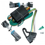 Trailer Wiring and Bracket For 00-02 Chevy Express GMC Savana 1500 2500 3500 Plug & Play 4-Flat Harness