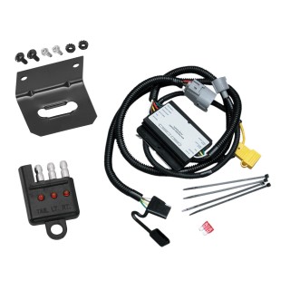 Trailer Wiring and Bracket w/ Light Tester For 01-02 Toyota Tundra Plug & Play 4-Flat Harness