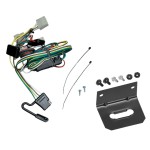 Trailer Wiring and Bracket For 95-04 Toyota Tacoma 89-95 Toyota Pickup Except T-100 Plug & Play 4-Flat Harness