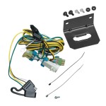 Trailer Wiring and Bracket For 02-07 Buick Rendezvous 01-05 Pontiac Aztek Plug & Play 4-Flat Harness