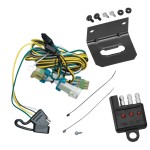 Trailer Wiring and Bracket w/ Light Tester For 02-07 Buick Rendezvous 01-05 Pontiac Aztek Plug & Play 4-Flat Harness