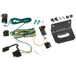 Trailer Wiring and Bracket For 03-24 Chevy Express GMC Savana 1500 2500 3500 Plug & Play 4-Flat Harness