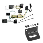 Trailer Wiring and Bracket For 05-09 Chevy Uplander 05-07 Buick Terraza Saturn Relay 05-06 Pontiac Montana Plug & Play 4-Flat Harness