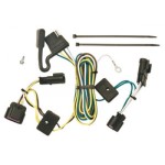 Trailer Hitch 7 Way RV Wiring Kit For 05-10 Chevy Cobalt 4 Door Inc. SS Sport 05-06 Pontiac Pursuit Plug Prong Pin Brake Control Ready