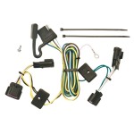 Trailer Wiring and Bracket w/ Light Tester For 05-10 Chevy Cobalt 4 Door Inc. SS Sport 05-06 Pontiac Pursuit Plug & Play 4-Flat Harness