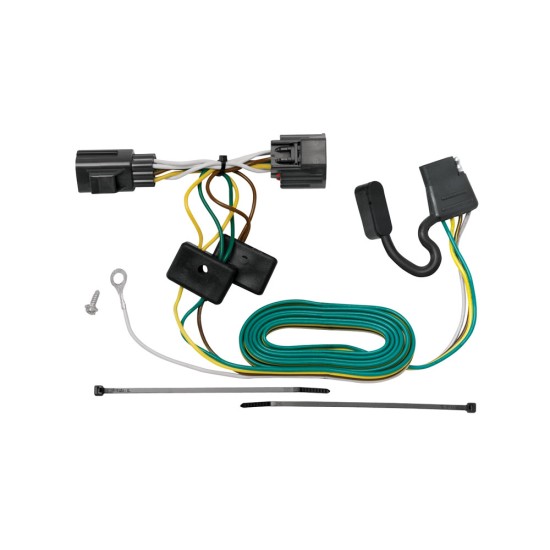 Trailer Hitch Wiring Harness Kit For 07-18 Jeep Wrangler Plug & Play