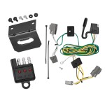 Trailer Wiring and Bracket w/ Light Tester For 06-11 Buick Lucerne Plug & Play 4-Flat Harness