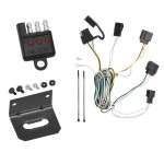 Trailer Wiring and Bracket and Light Tester For 07-13 Jeep Grand Cherokee All Styles 4-Flat Harness Plug Play