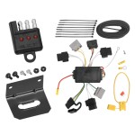 Trailer Wiring and Bracket w/ Light Tester For 05-07 Ford Escape 05-06 Mazda Tribute Plug & Play 4-Flat Harness