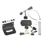 Trailer Wiring and Bracket For 07-12 KIA Rondo 10-19 Soul without LED Taillights Plug & Play 4-Flat Harness