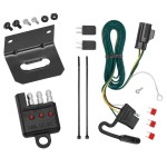 Trailer Wiring and Bracket w/ Light Tester For 07-09 Chevy Equinox Pontiac Torrent Suzuki XL-7 Plug & Play 4-Flat Harness