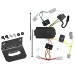Trailer Wiring and Bracket For 06-17 Honda Civic 2 Dr. Coupe Except Si Plug & Play 4-Flat Harness