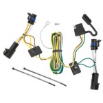 Trailer Hitch 7 Way RV Wiring Kit For 04-08 Chevy Malibu LS LT Maxx SS Classic 05-09 Pontiac G6 Plug Prong Pin Brake Control Ready