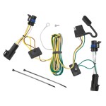 Trailer Wiring and Bracket w/ Light Tester For 04-07 Chevy Malibu LS LT Maxx 06-07 SS 2008 Classic 05-09 Pontiac G6 Plug & Play 4-Flat Harness