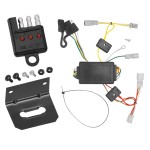 Trailer Wiring and Bracket w/ Light Tester For 03-05 Honda Accord 2 Dr. Coupe Plug & Play 4-Flat Harness