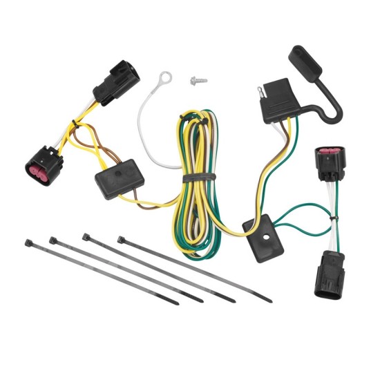 Trailer Hitch Wiring Harness Kit For 08-12 Buick Enclave Chevy Malibu 09-12 Traverse Plug & Play