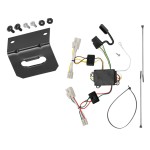 Trailer Wiring and Bracket For 11-20 KIA Optima 07-09 KIA Amanti Plug & Play 4-Flat Harness