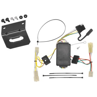 Trailer Wiring and Bracket For 06-13 Suzuki Grand Vitara 07-11 SX4 Crossover Plug & Play 4-Flat Harness