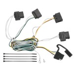 Trailer Wiring and Bracket w/ Light Tester For 08-11 Ford Focus Plug & Play 4-Flat Harness