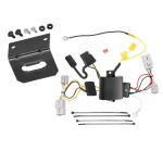 Trailer Wiring and Bracket Kit For 09-11 Hyundai Genesis 4 Dr. Sedan Plug & Play 4-Flat Harness