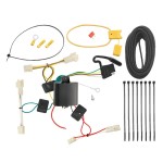 Trailer Wiring and Bracket w/ Light Tester For 07-12 Lexus RX350 04-06 RX330 Plug & Play 4-Flat Harness