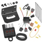 Trailer Wiring and Bracket w/ Light Tester For 09-13 Mazda 6 Plug & Play 4-Flat Harness