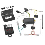 Trailer Wiring and Bracket w/ Light Tester For 04-08 Acura TL Plug & Play 4-Flat Harness