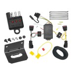 Trailer Wiring and Bracket w/ Light Tester For 10-17 Chevy Equinox GMC Terrain Plug & Play 4-Flat Harness