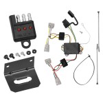 Trailer Wiring and Bracket w/ Light Tester For 09-15 Toyota Tacoma 93-98 T100 08-12 Hilux Plug & Play 4-Flat Harness