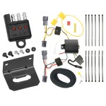 Trailer Wiring and Bracket w/ Light Tester For 10-18 Hyundai Tucson Plug & Play 4-Flat Harness